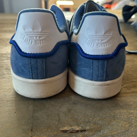 Adidas Stan Smith blue suede - Picture 3 of 6